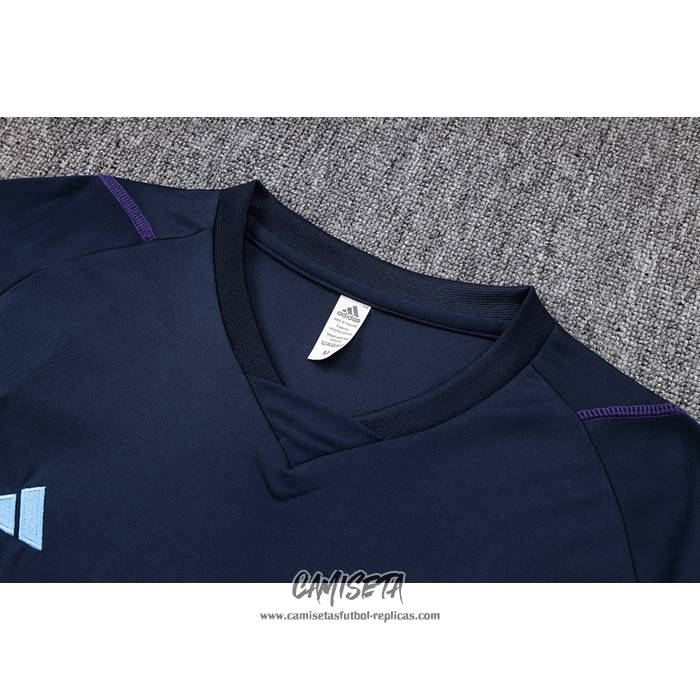 Chandal del Argentina 2023-2024 Manga Corta Azul - Pantalon Corto